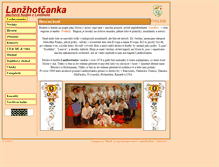 Tablet Screenshot of lanzhotcanka.com